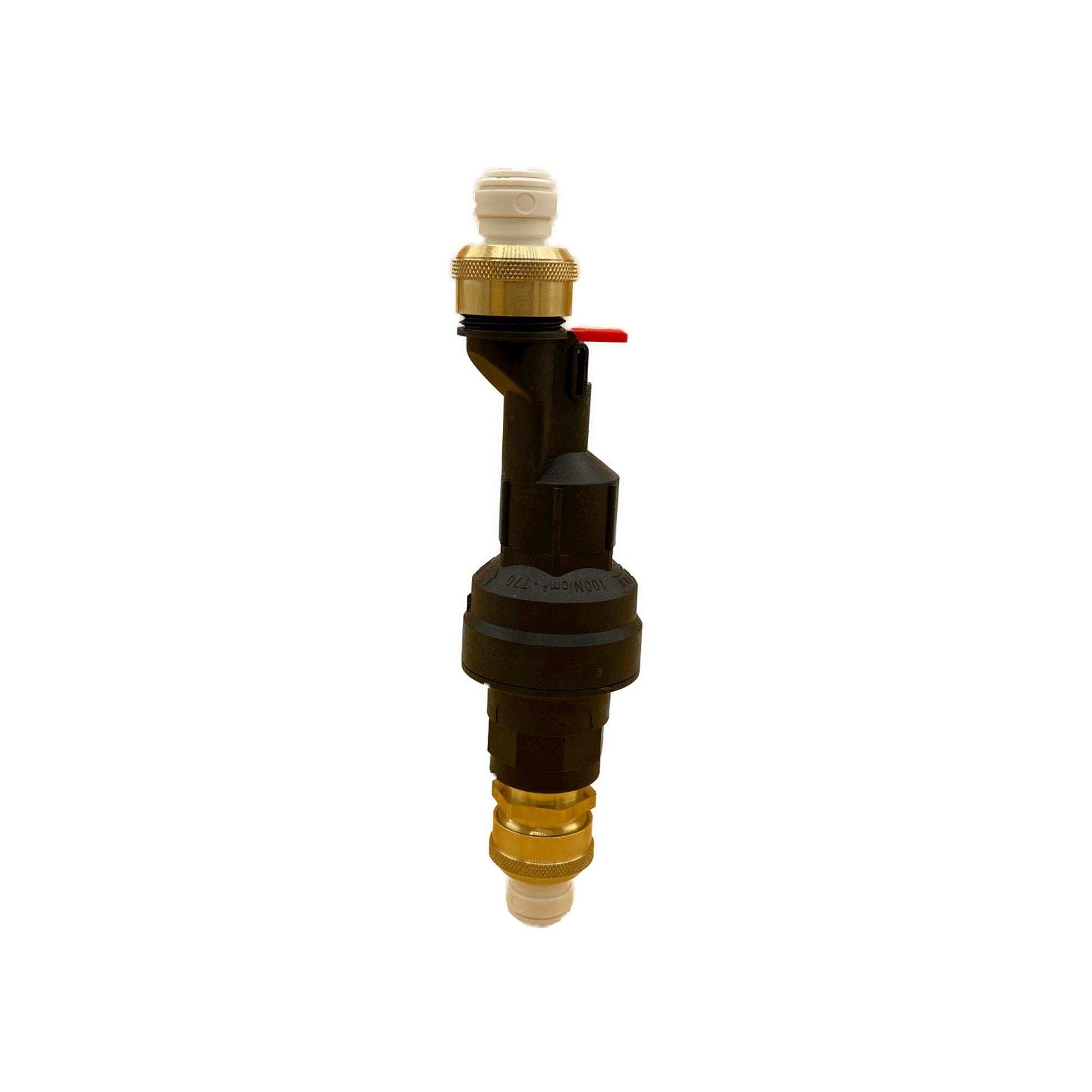 3/8" Water tubing leak prevention kit. Water Block, Reset Device, & 3/8" brass for installation on appliances and beverage equipment.