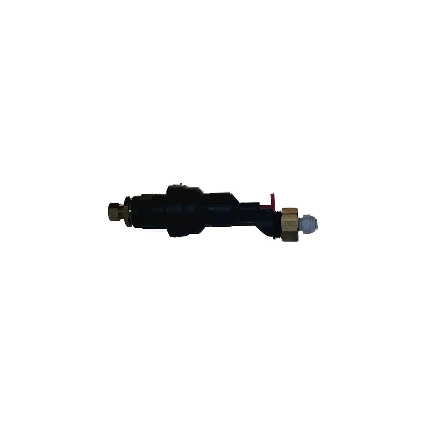 Protect your home from water damage with the Water Block, Reset Device, 1/4" John Guest Quick Connect, and 1/4" water supply line fitting. Easily reset the Water Block without disconnecting the water supply using the Reset Device. Ideal for refrigerators, ice makers, commercial coffeemakers, water dispensers, water coolers, misting fans, bidets, under-sink filtration systems, pet water fountains, plant watering systems, and humidifiers.