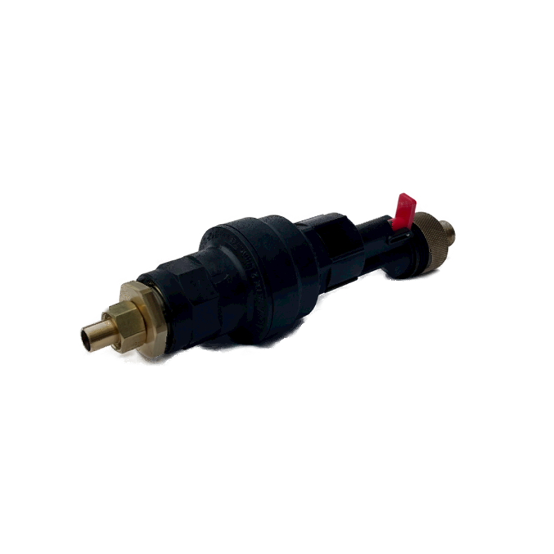 Válvula de cierre de bloque de agua - Kit de instalación para inodoro en espacios reducidos