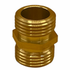 3/4" MGHT x 3/4" MGHT Brass Coupling Fitting