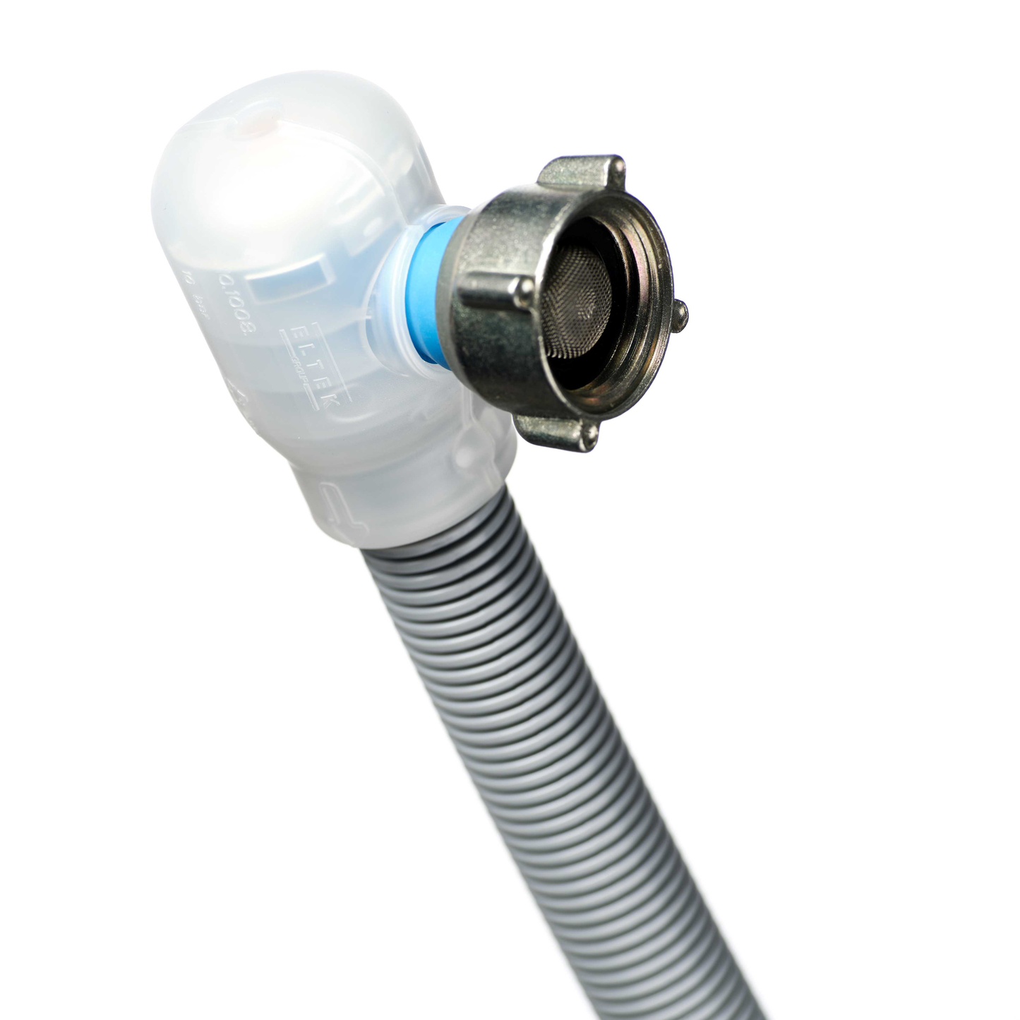 Cold water Flood Prevention steam dryer and steam oven supply line with automatic water leak shutoff valve.
