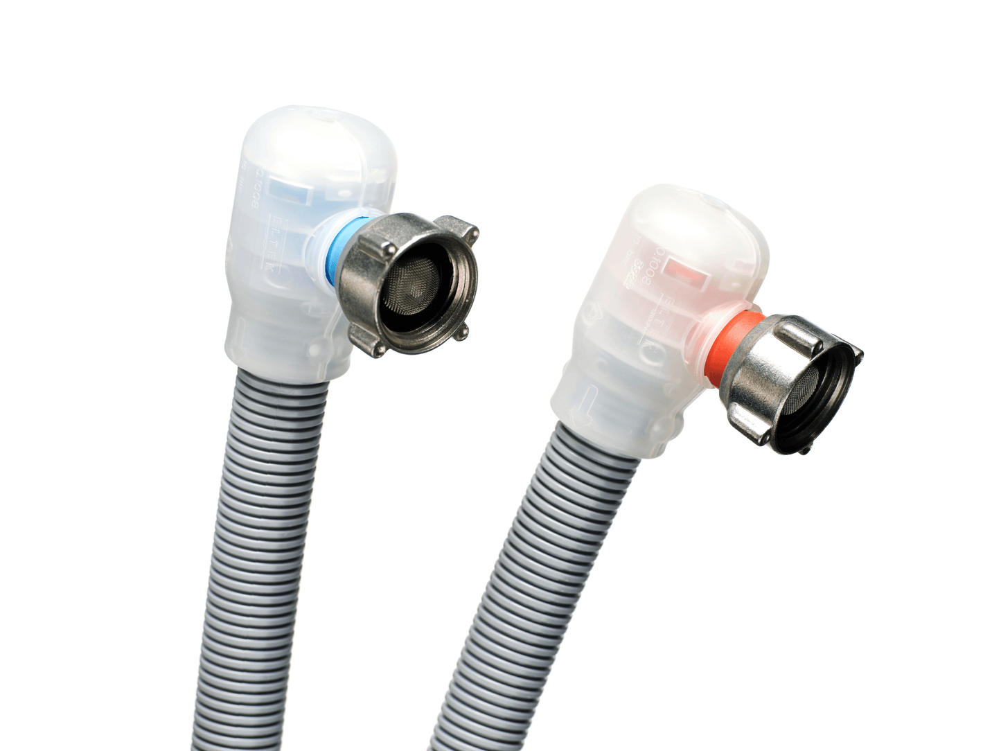 Hot and cold water flood prevention hoses
