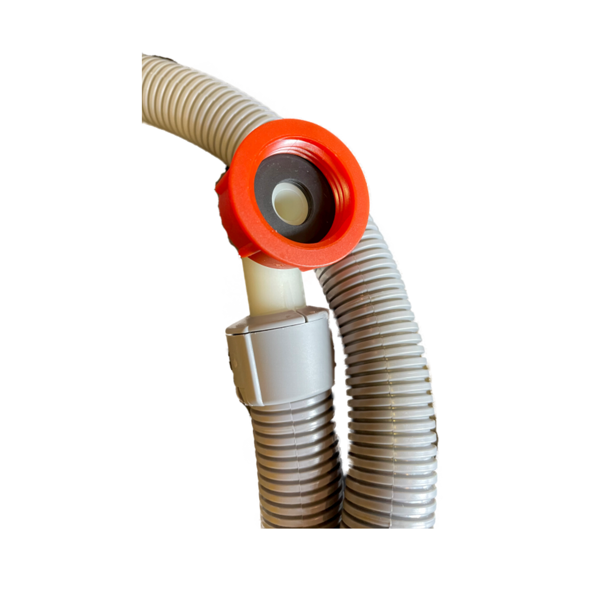 Eltek Group flood prevention hose for dishwashers, steam dryers, and steam ovens. Operates like a normal hot water supply hose. Built-in water leak shutoff.