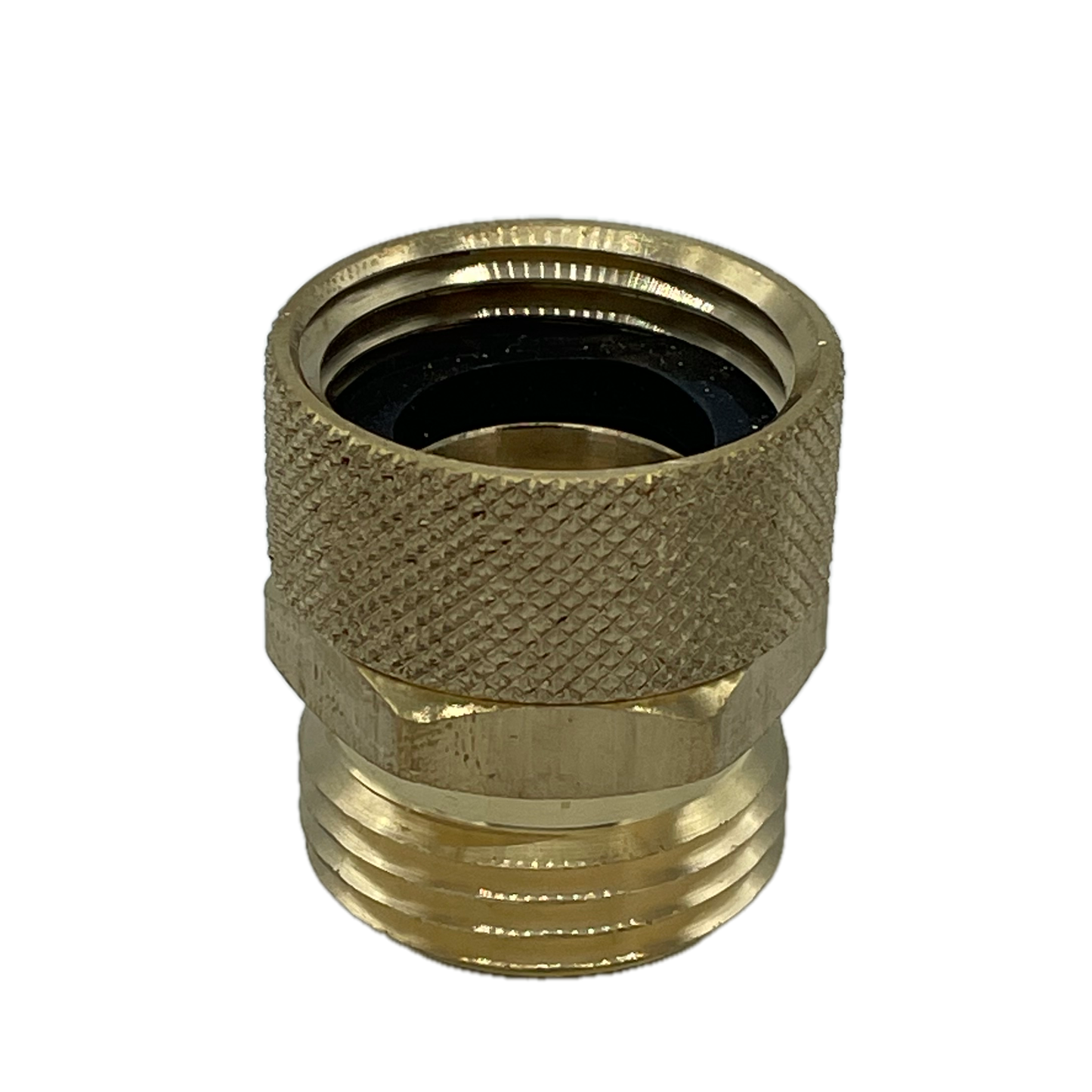 3/4" FGHT x 3/4" MGHT Brass Swivel Extender Fitting - 1.25"