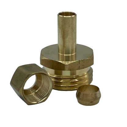 Tige de tuyau 3/8" mâle vers raccord en laiton mâle 3/4" GHT 