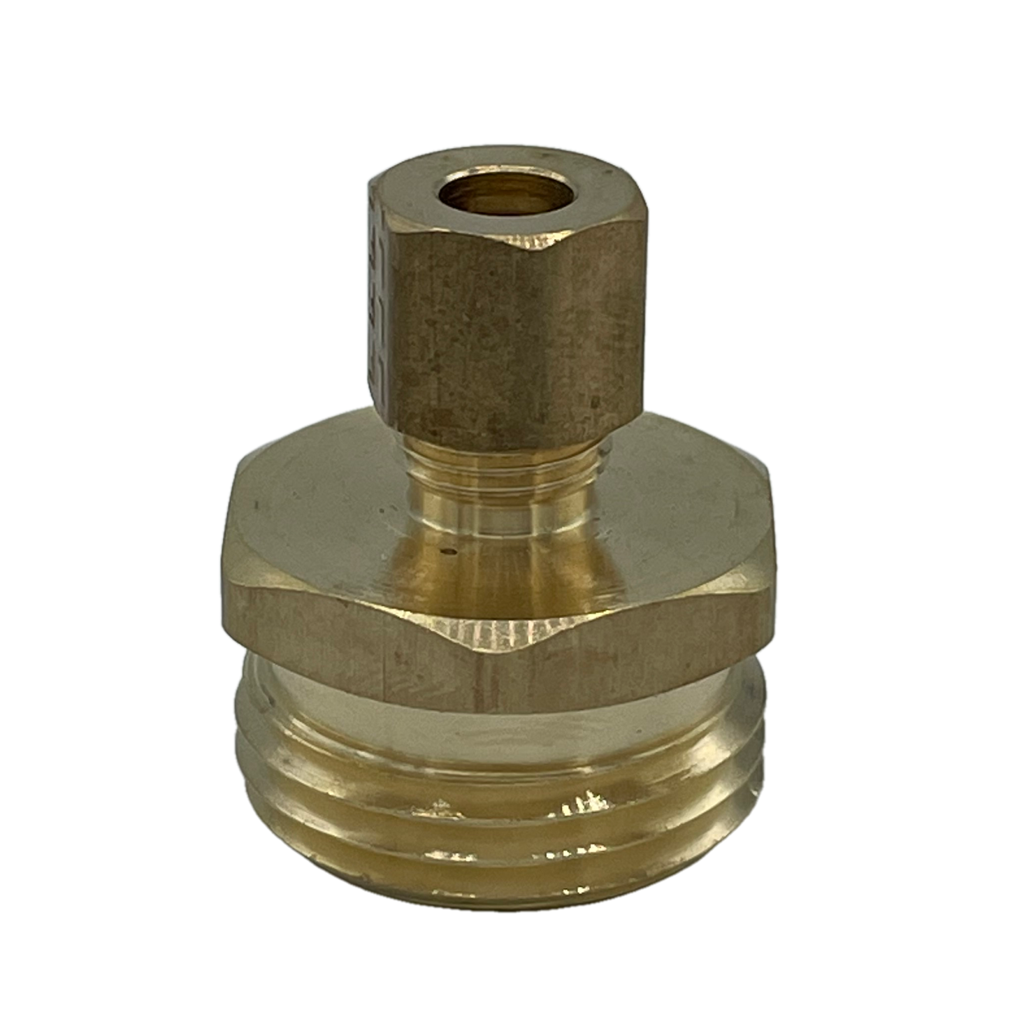 1/4" Male Compression x 3/4" MGHT Adapter Fitting