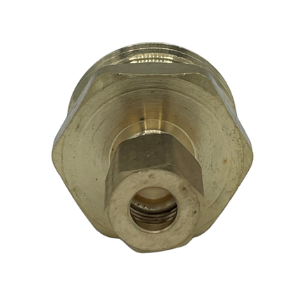 1/4" Male Compression x 3/4" MGHT Adapter Fitting