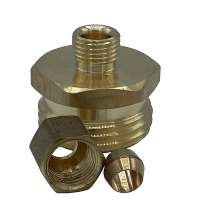 1/4" Male Compression x 3/4" MGHT Adapter Fitting