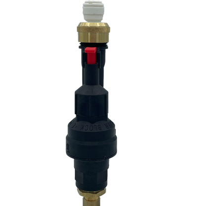 Kit de bloque de agua para línea de suministro de agua de 3/8"